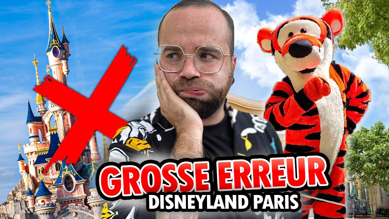 Cette JOURNÉE est un ÉCHEC à DISNEYLAND PARIS