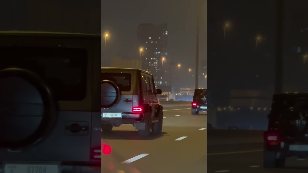 G wagon on dubai’s road 