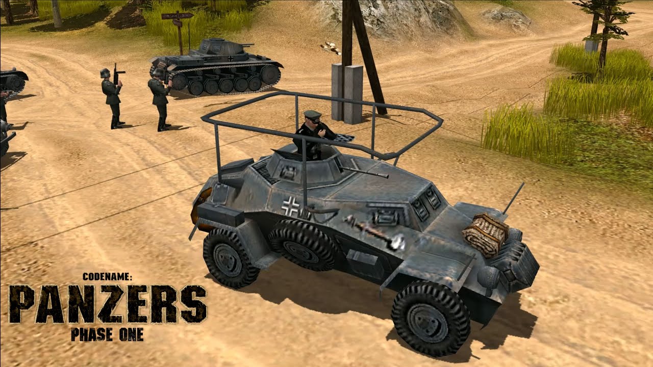 Codename: Panzers – Phase One. Часть 1 - Аэродром (Польша)