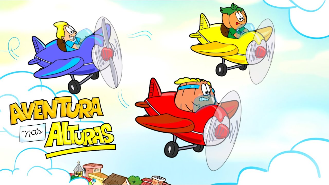 Aventura nas Altura -  Barril, Rafa e Cabeção voando com Aviões e Balões