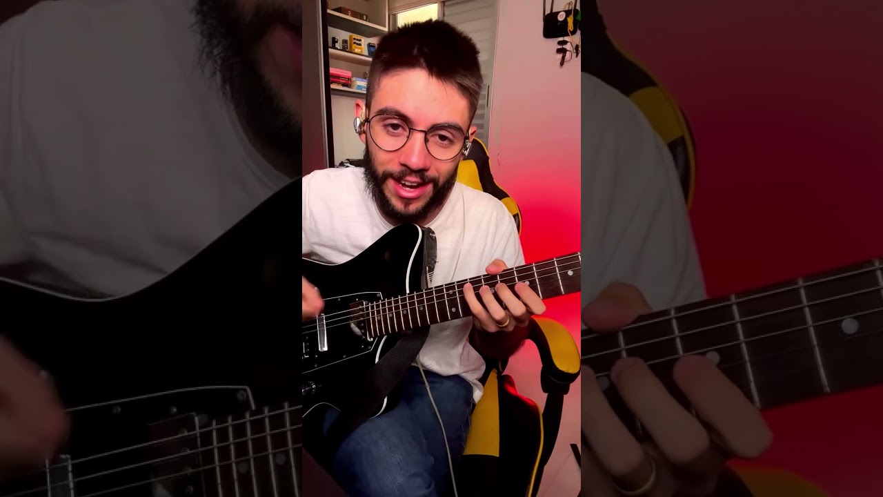 Isso vai aumentar sua agilidade na guitarra