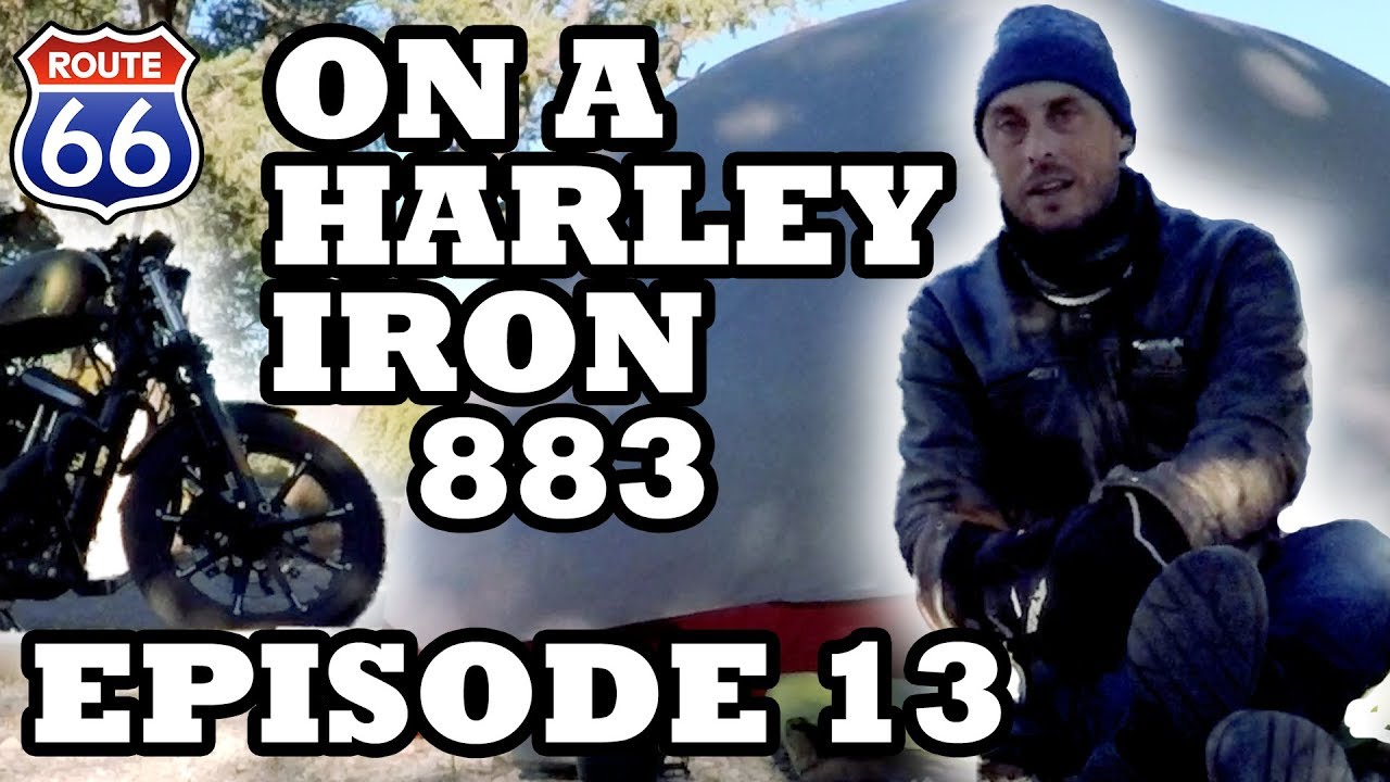 How Motorcycling Gives You Confidence - Route 66 on a Harley Iron 883 - Episode 13