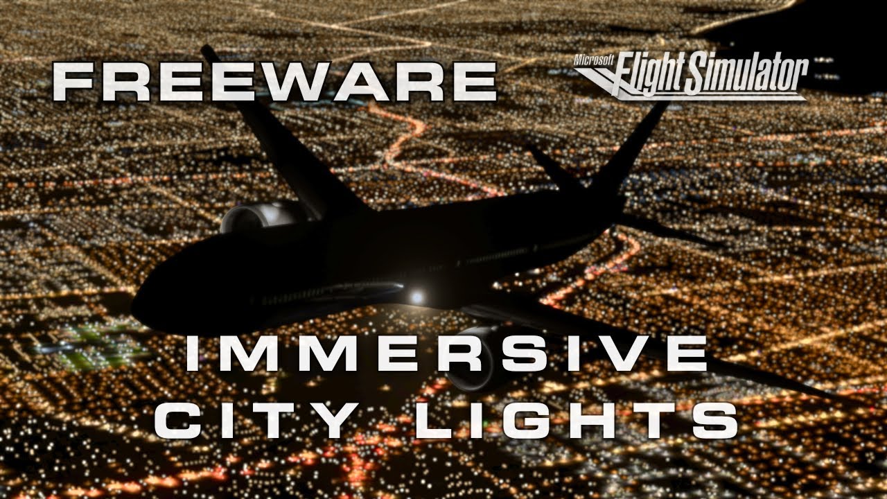 STUNNING FREEWARE Add-On for MSFS That Will Transform Your Night Flights!