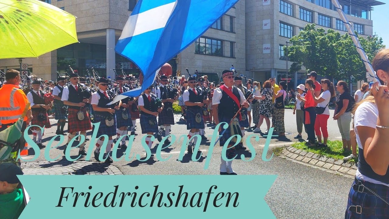 Friedrichshafen, 74. Seehasenfest 2024 Bodensee 🌊🔥🇩🇪 Großer Festumzug
