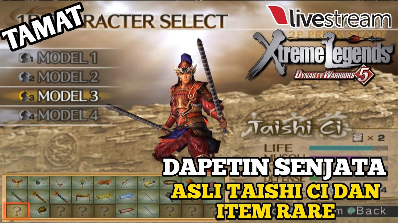 TINGGAL SATU KARAKTER LAGI | 4TH WEAPON - Dynasty Warriors 5 | PART 24