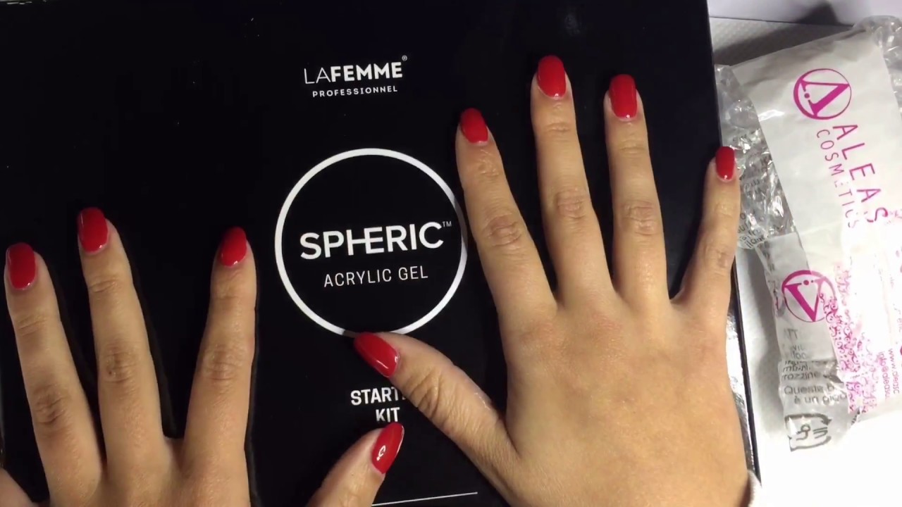 Spheric Acrygel LaFemme Spacchettamento