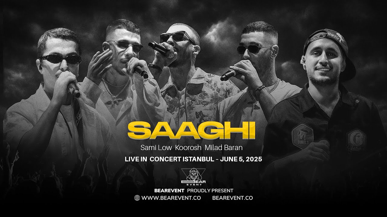 46- Koorosh , Sami Low , Milad Baran - Saaghi (Live in concert Istanbul 2025)
