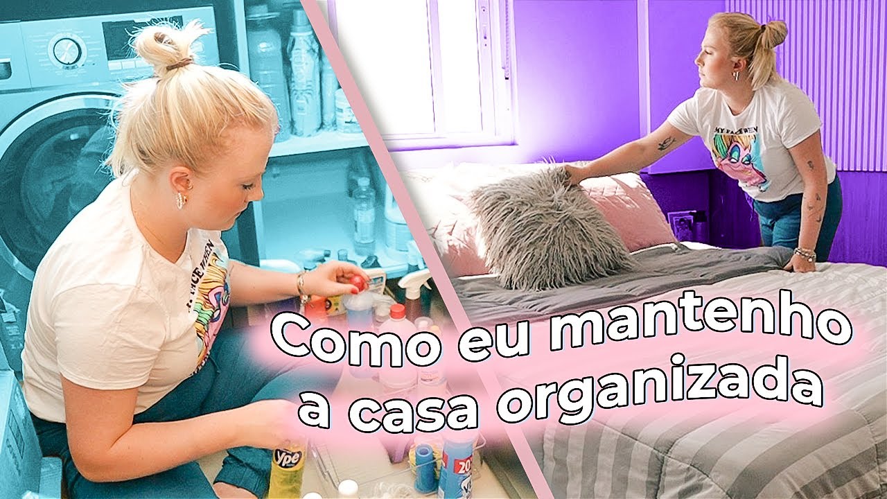 ROTINA DE FAXINA: Como eu mantenho a casa organizada na semana