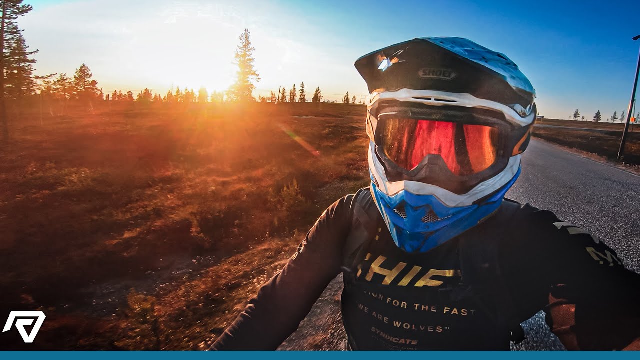 Enduro Safari in Lapland.