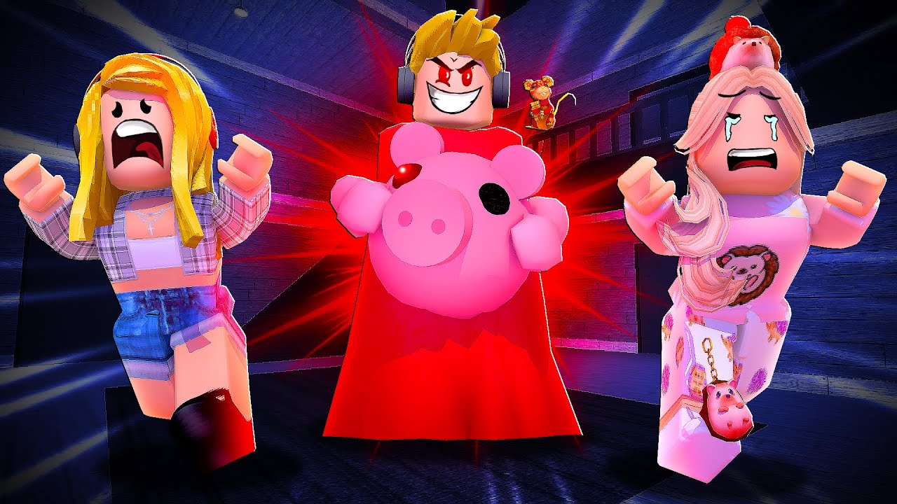 Madison and Trinity Play Piggy and My Dad is the Traitor!!