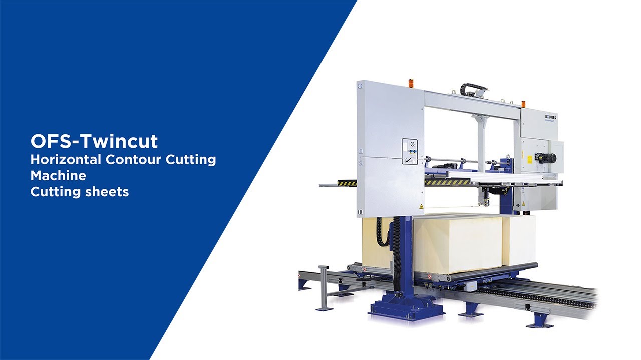 OFS-Twincut Horizontal contour cutting machine - cutting sheets - EN