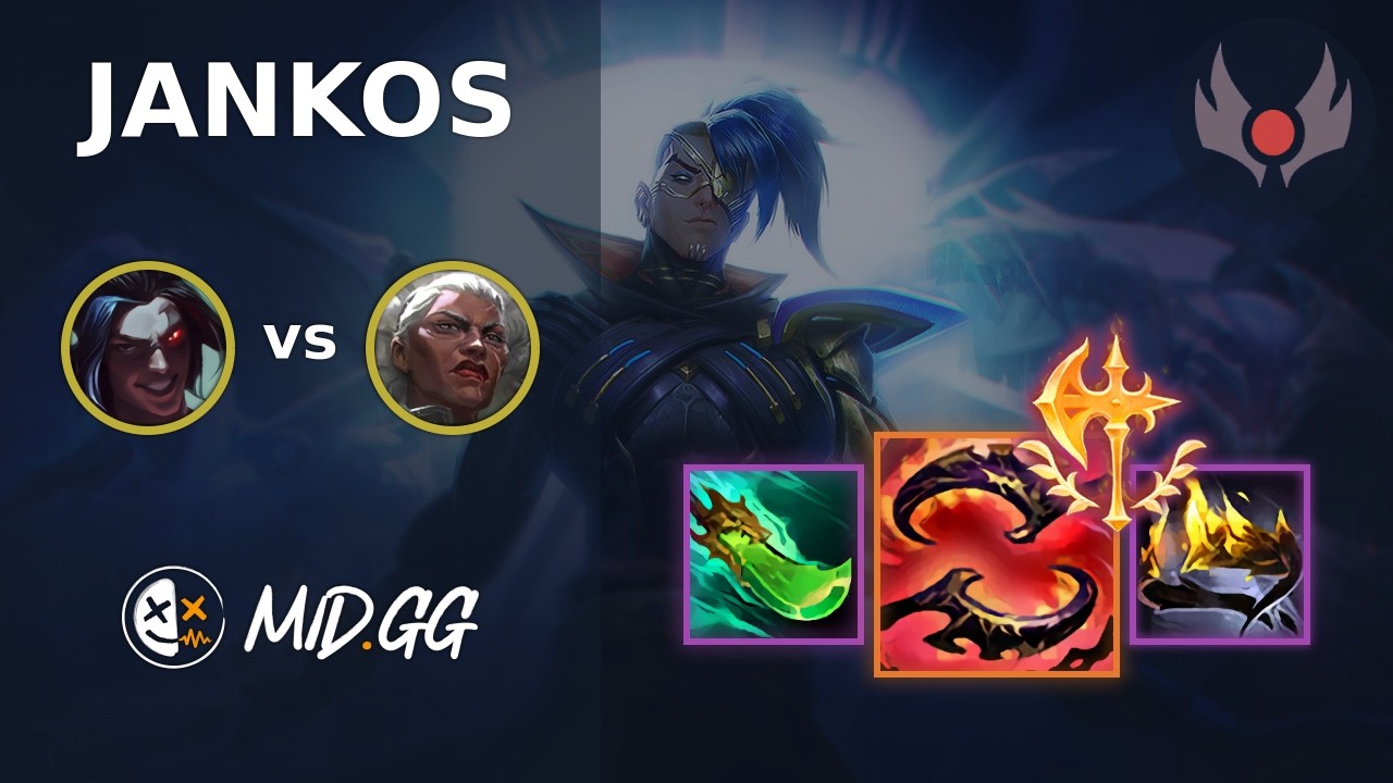 MID.GG: [ Янкос ] Кейн в лесу против Амбессы | Грандмастер EUW | Сезон LOL 2026