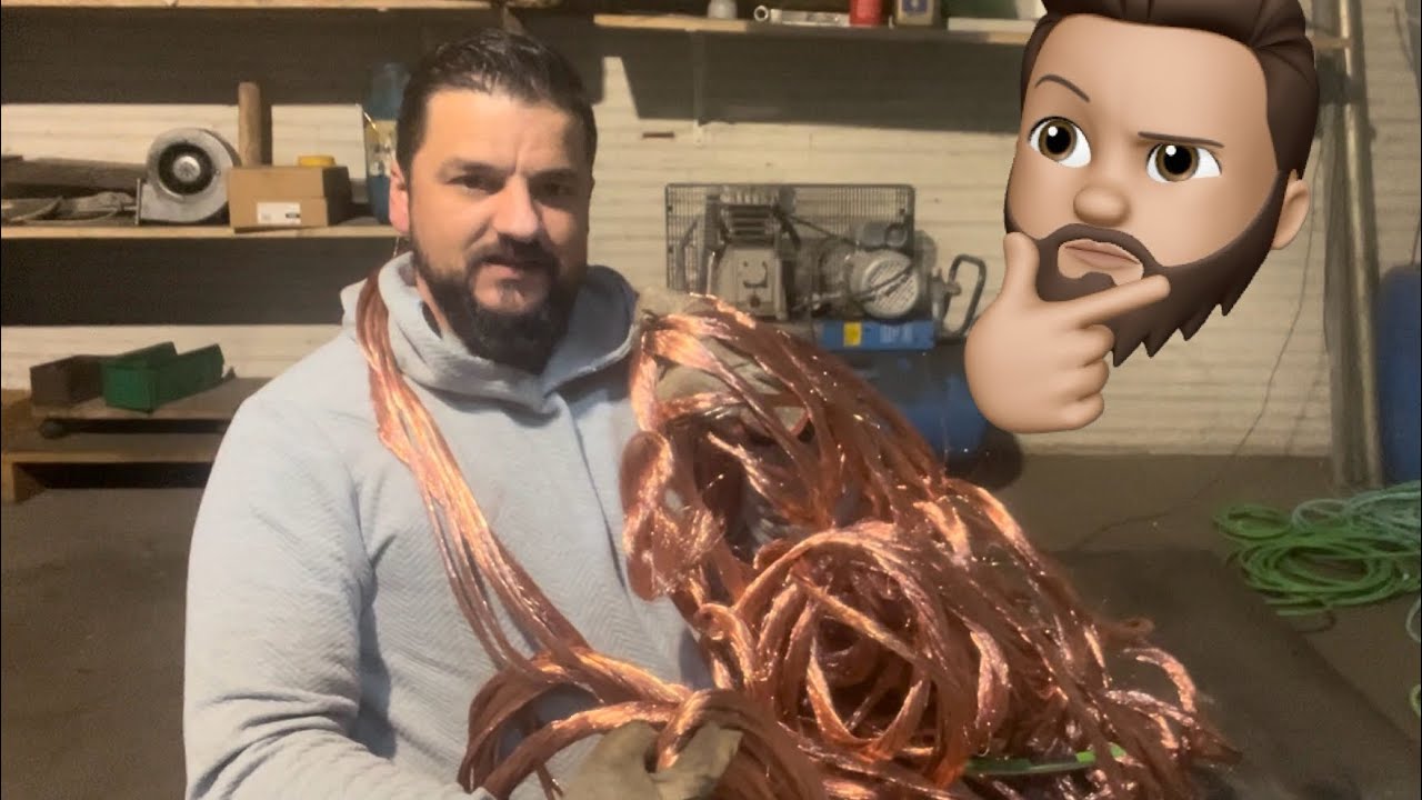 Cuánto gano pelando cobre?￼