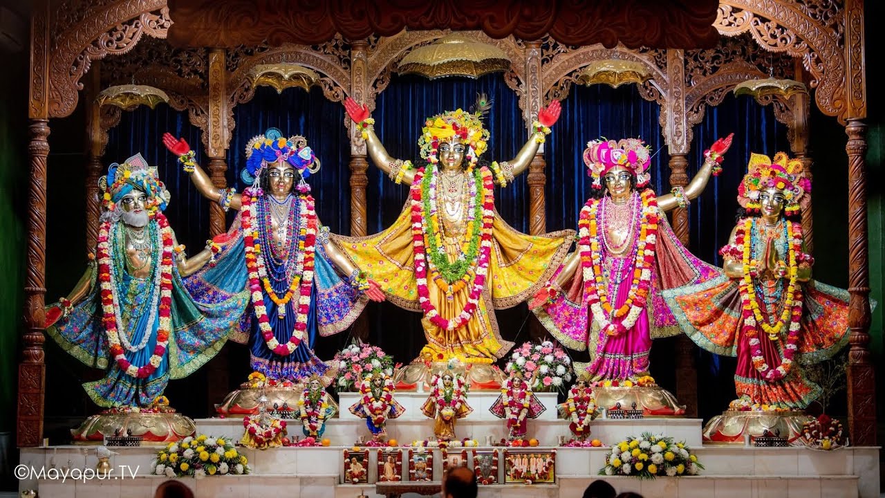 মায়াপুর শিখন শ্রীকৃষ্ণ মন্দির গৌরাঙ্গ নদিয়ায় মন্দির