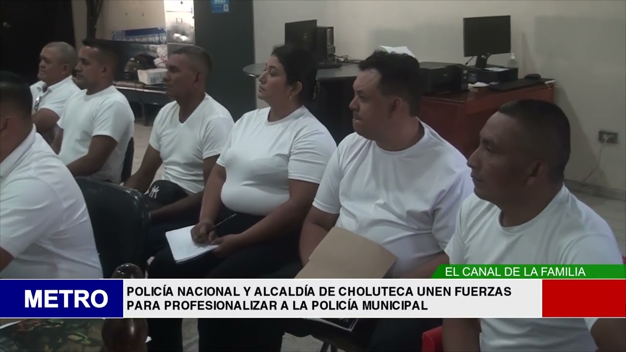 POLICÍA NACIONAL Y ALCALDÍA DE CHOLUTECA UNEN FUERZAS PARA PROFESIONALIZAR A LA POLICÍA MUNICIPAL