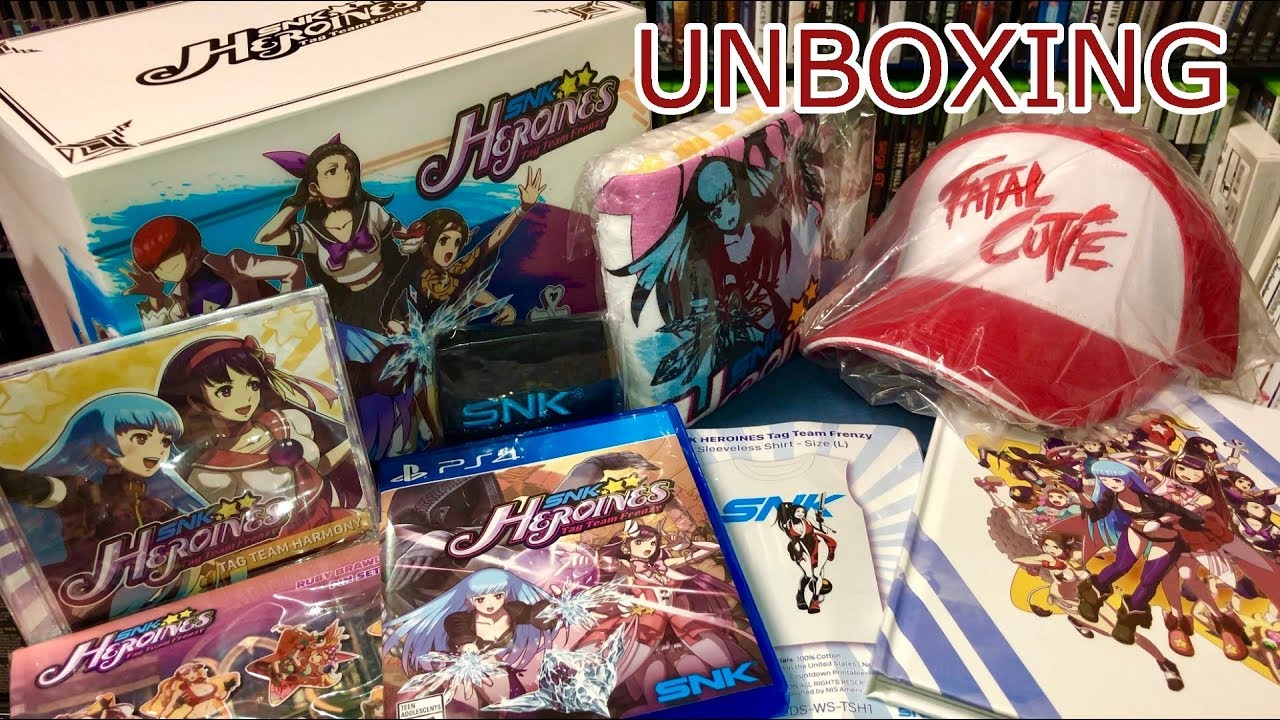 SNK Heroines Tag Team Frenzy Diamond Dream Edition (Unboxing)