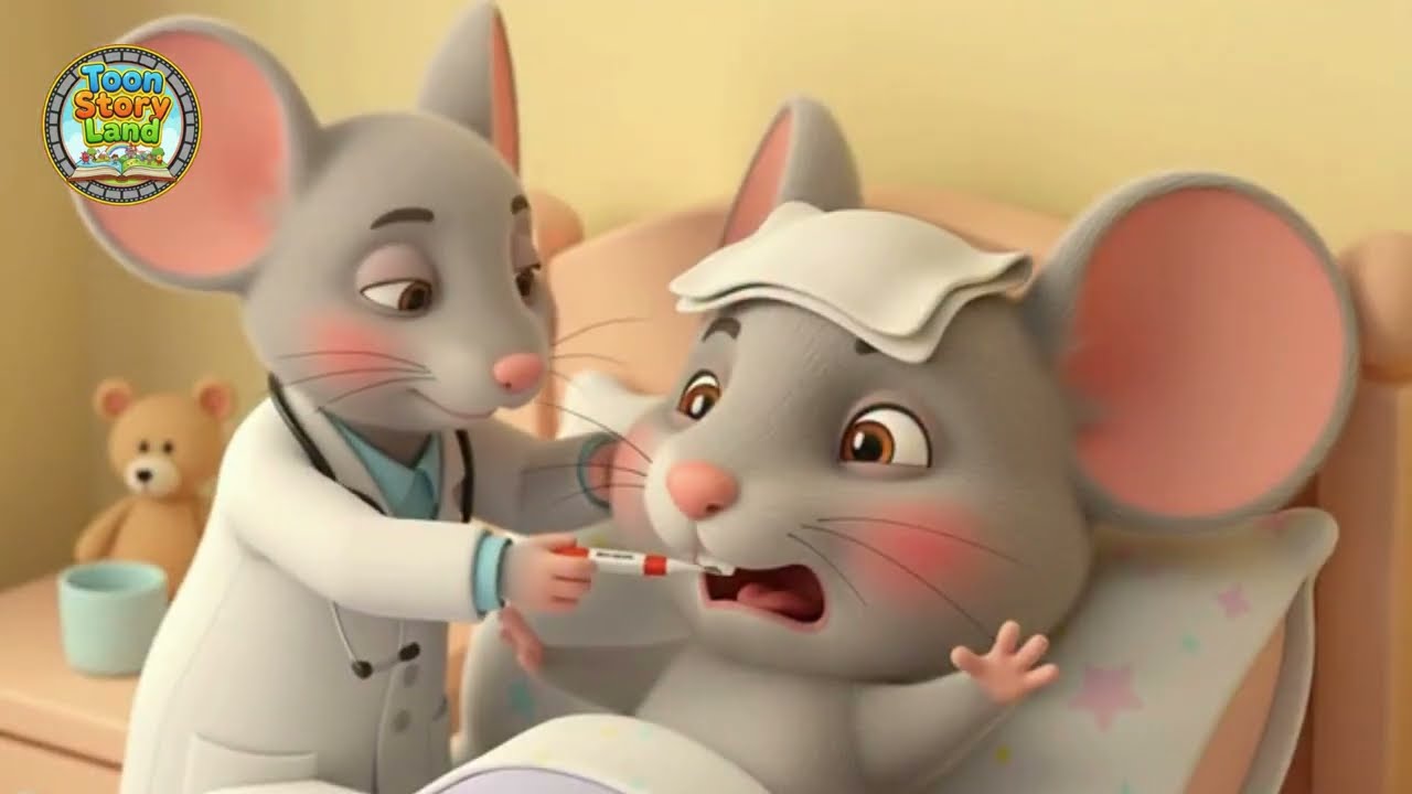 Aaj Mangalwar Hai! Chuhe Ko Bukhar Hai 🐭 | Most Funny Hindi Rhyme for Kids | Kids Animation Song