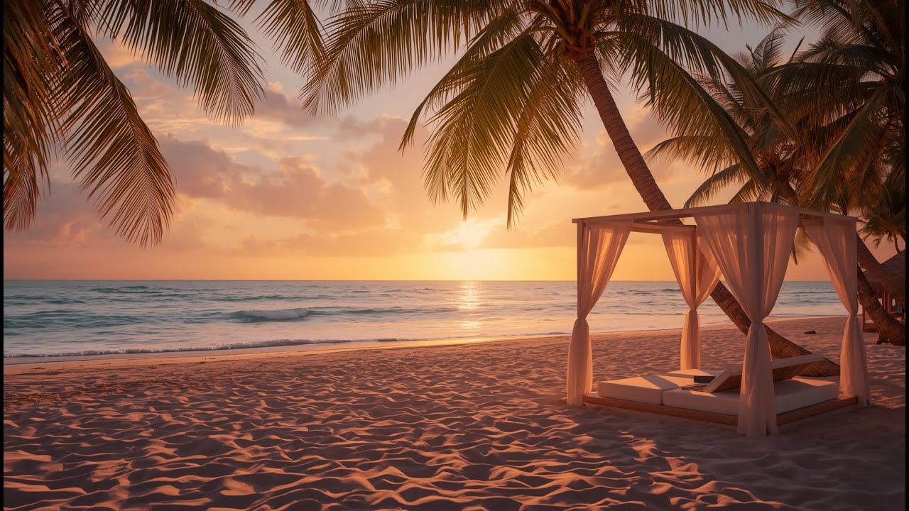 Sunset Beach Lounge &ndash; Relaxing Chillout Mix for Stress Relief, Study & Deep Focus (1 Hour)