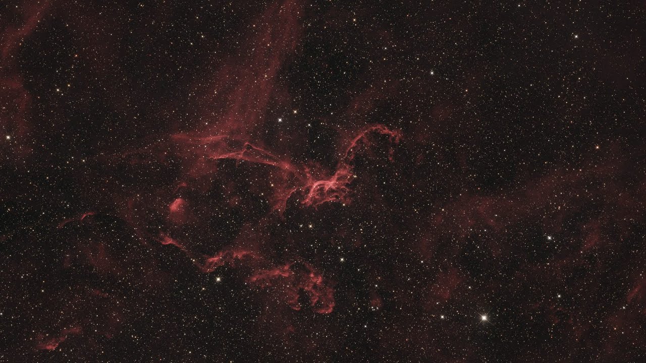 Astrophotography / SH2-114 (Flying Dragon nebula) quick and easy with OSC camera in Ha OIII