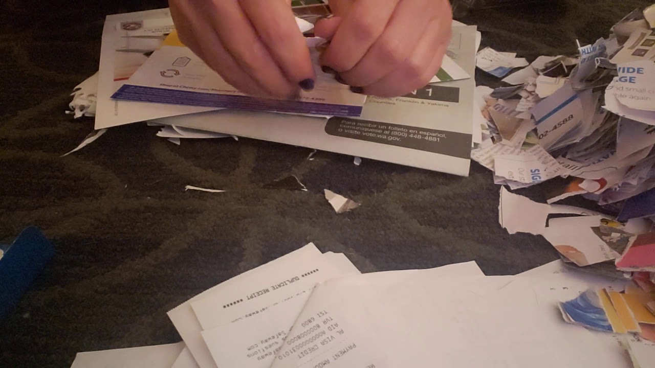 ASMR ||😌Ripping / Tearing Papers PART 3 Final  II -Sleep and Relaxation / No Talking  - 4/24/2020
