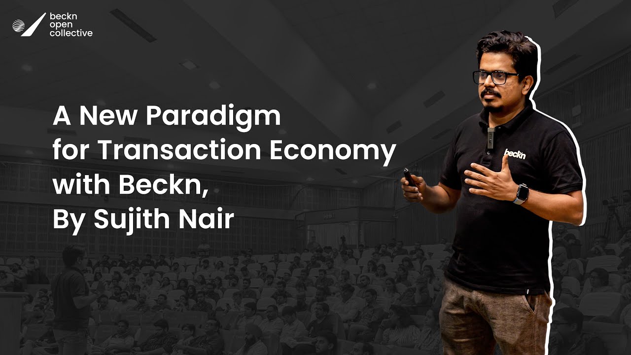 What is Beckn? | ft. Sujith Nair
