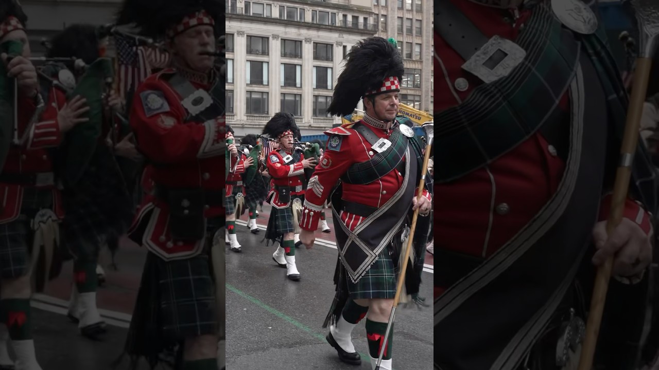 Sights and sounds from the #FDNY at the 264th annual St. Patrick's Day Parade in New York City ☘️