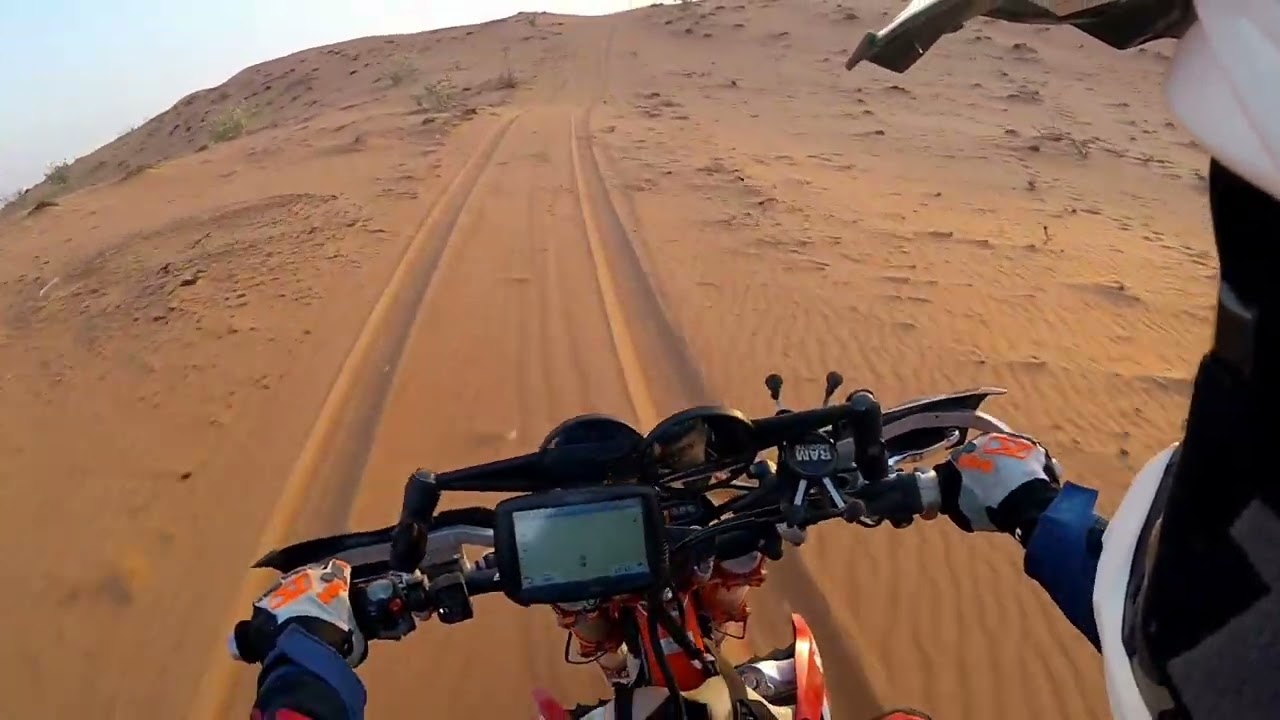 2023 KTM 500 exc-f 6 days. Casual ride through the desert.
