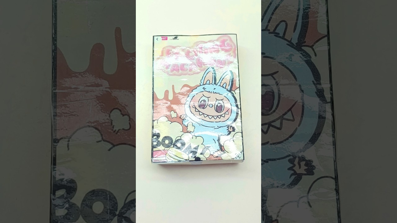 Labubu Exciting Macaron Blind Bag ✨ #unboxing #labubu #diy #blindbag #popmart #squishy
