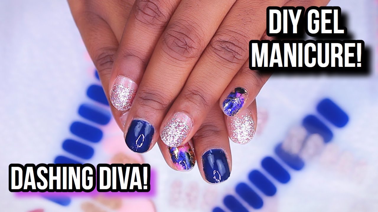HOW TO APPLY DASHING DIVA NAIL STRIPS!! | BOMBBEAUTY