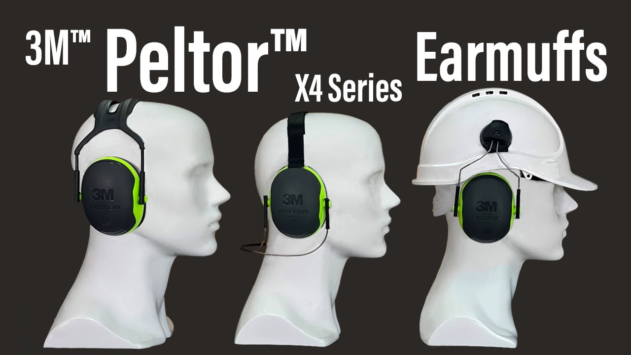 3M™ Peltor™ X4 Series Class 5 Earmuffs, SafetyQuip Australia Review