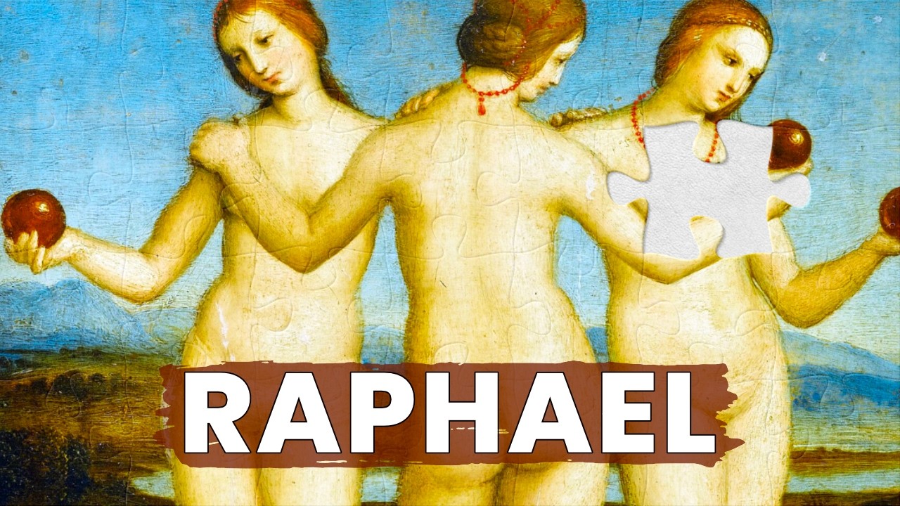 Relaxing Raphael Art Puzzles | 30 Min Music for Sleep & Focus