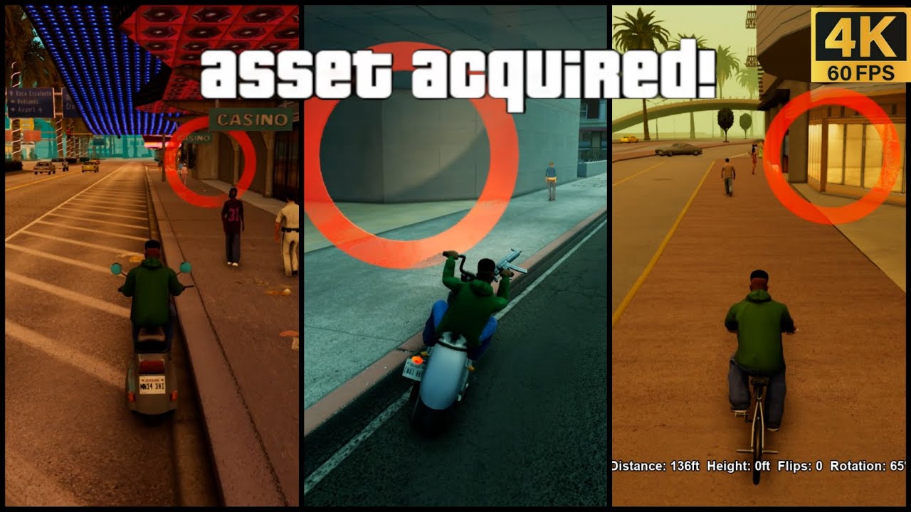 GTA San Andreas : The Definitive Edition : Courier Asset [4K]