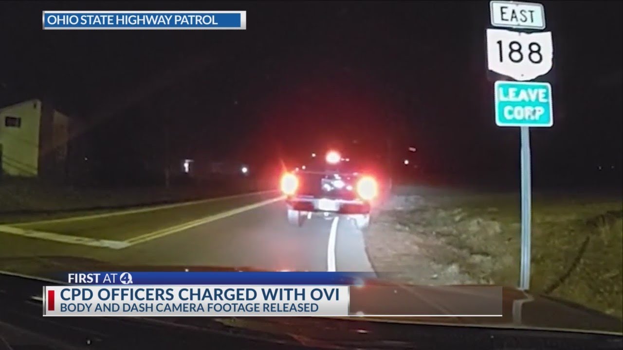 Videos show Columbus officers&rsquo; drunk driving arrests
