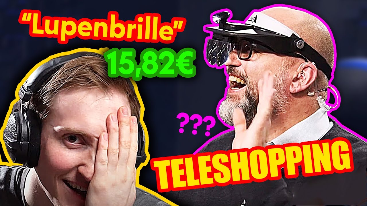 Lupe + Brille = TELESHOPPING 