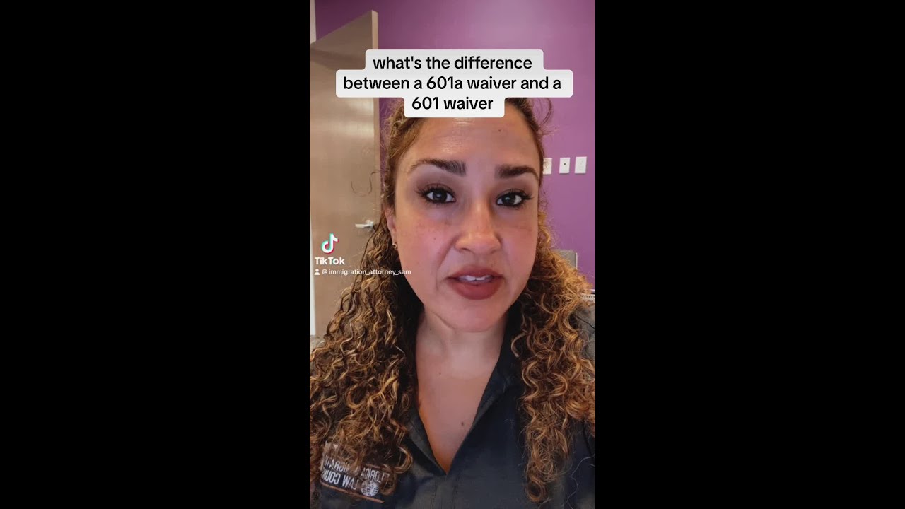 What's the difference between an I-601A waiver and an I-601 Waiver? 🤔💭
