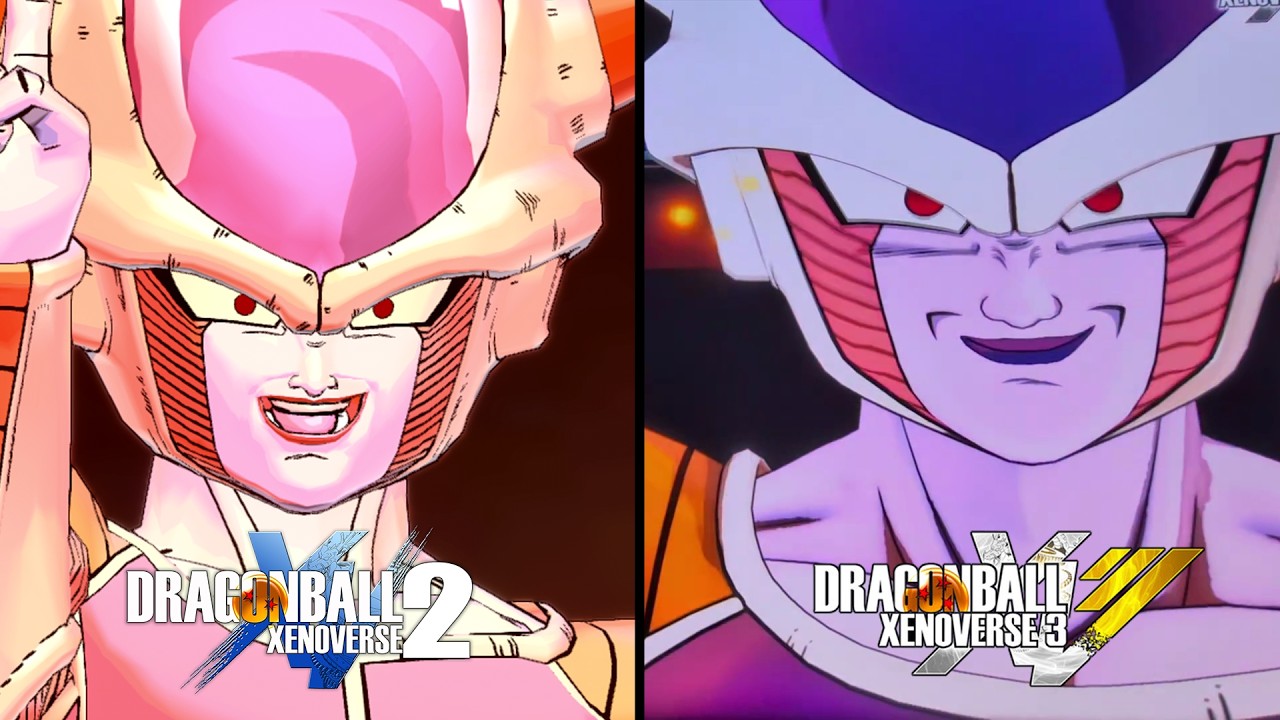 Xenoverse 2 VS Xenoverse 3 - Dragon Ball Xenoverse 2 & 3 Ultimate Skill Comparison