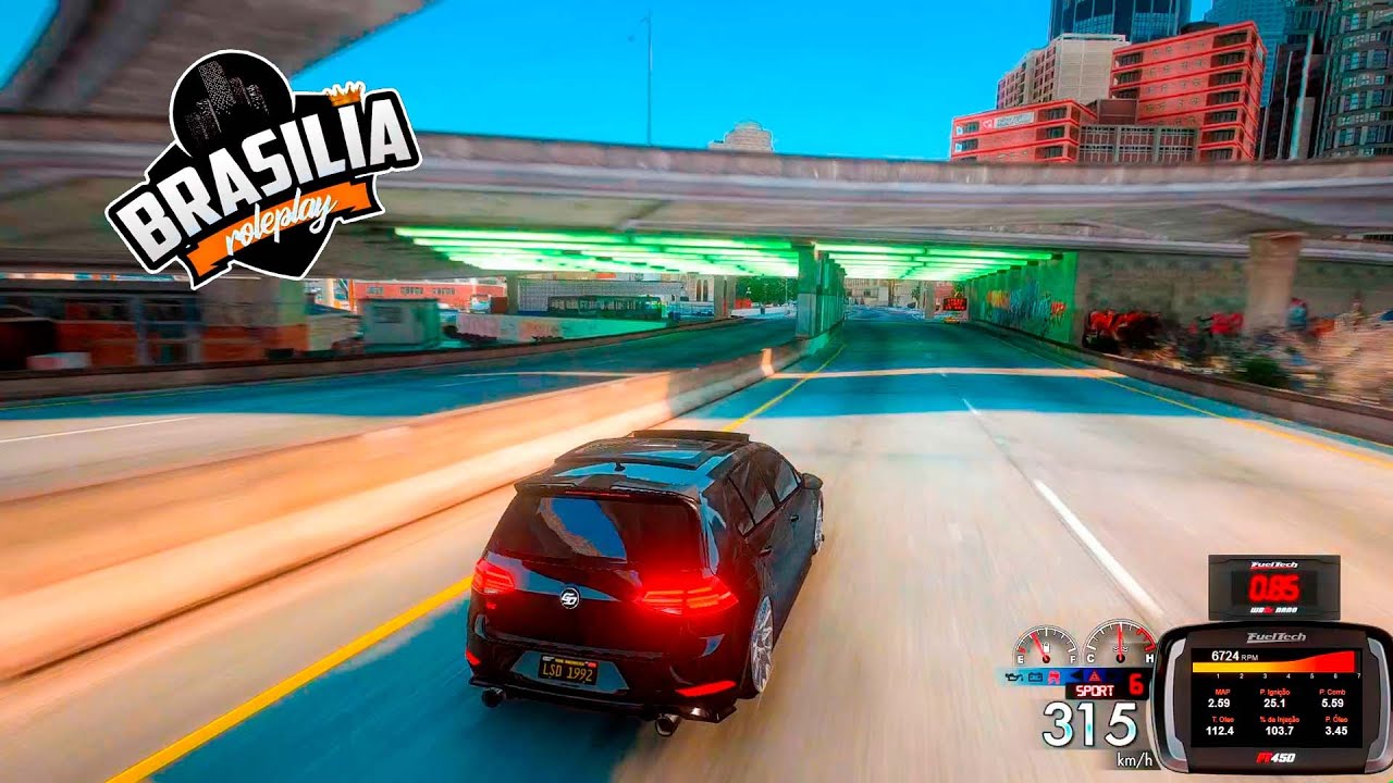 AUMENTEI A PRESSÃO DO GTI, Passamos no DINO! - Brasília RP #3