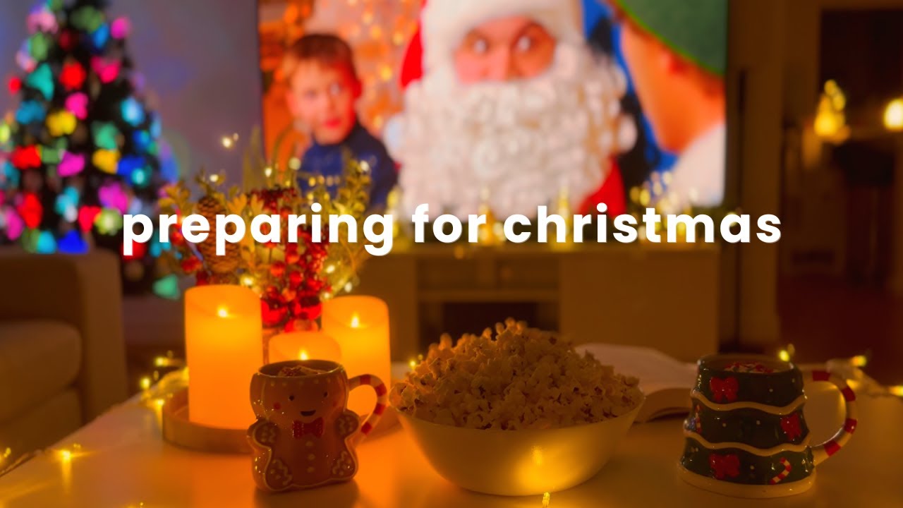 Christmas Decorating, Baking & Holiday Prep Vlog 🎄| Easy Gift Wrapping Ideas 🎁, Minimal Decor