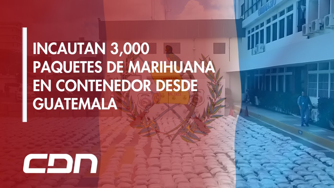 Ahora Mismo: DNCD incauta el mayor cargamento de marihuana en la historia dominicana