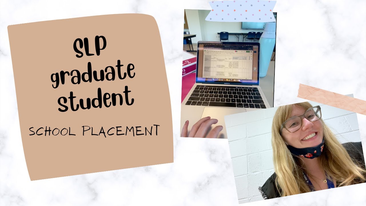 My Week: School Placement & Classes | SLP Grad Student
