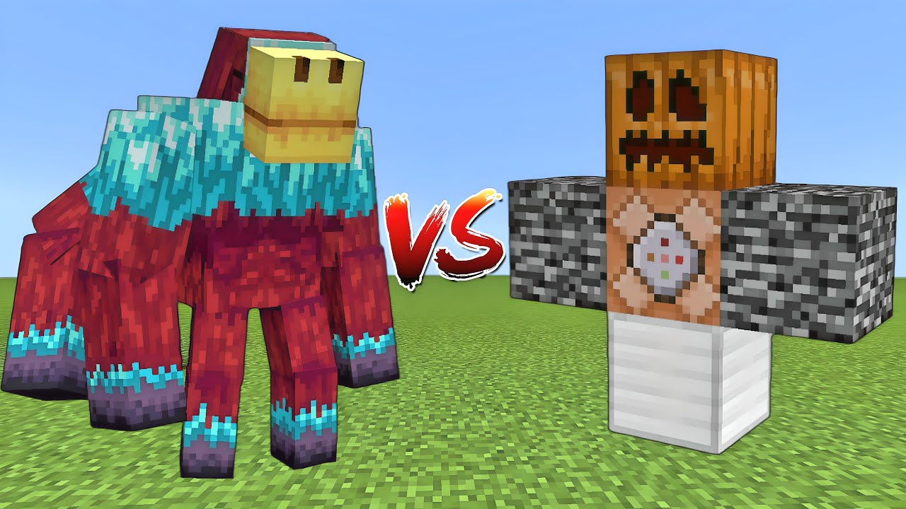 Ultra Sniffer vs All New Golems Minecraft Mob Battle
