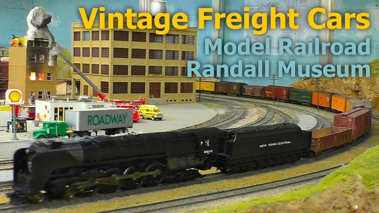 Vintage detailed steam era freight cars -- Part 1 -- Randall Museum Model Railroad