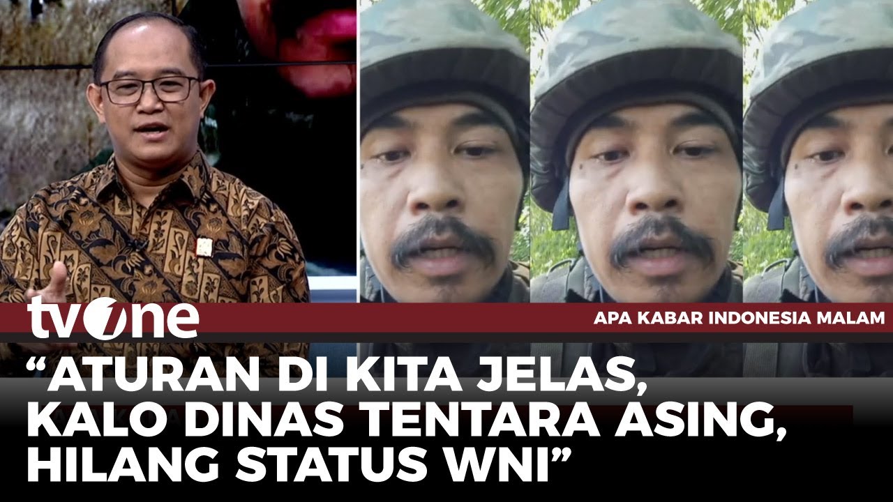 Desersi & Jadi Tentara Rusia, Bisakah Eks TNI Jadi WNI Lagi? Ini Penjelasan Kemenkum | AKIM tvOne