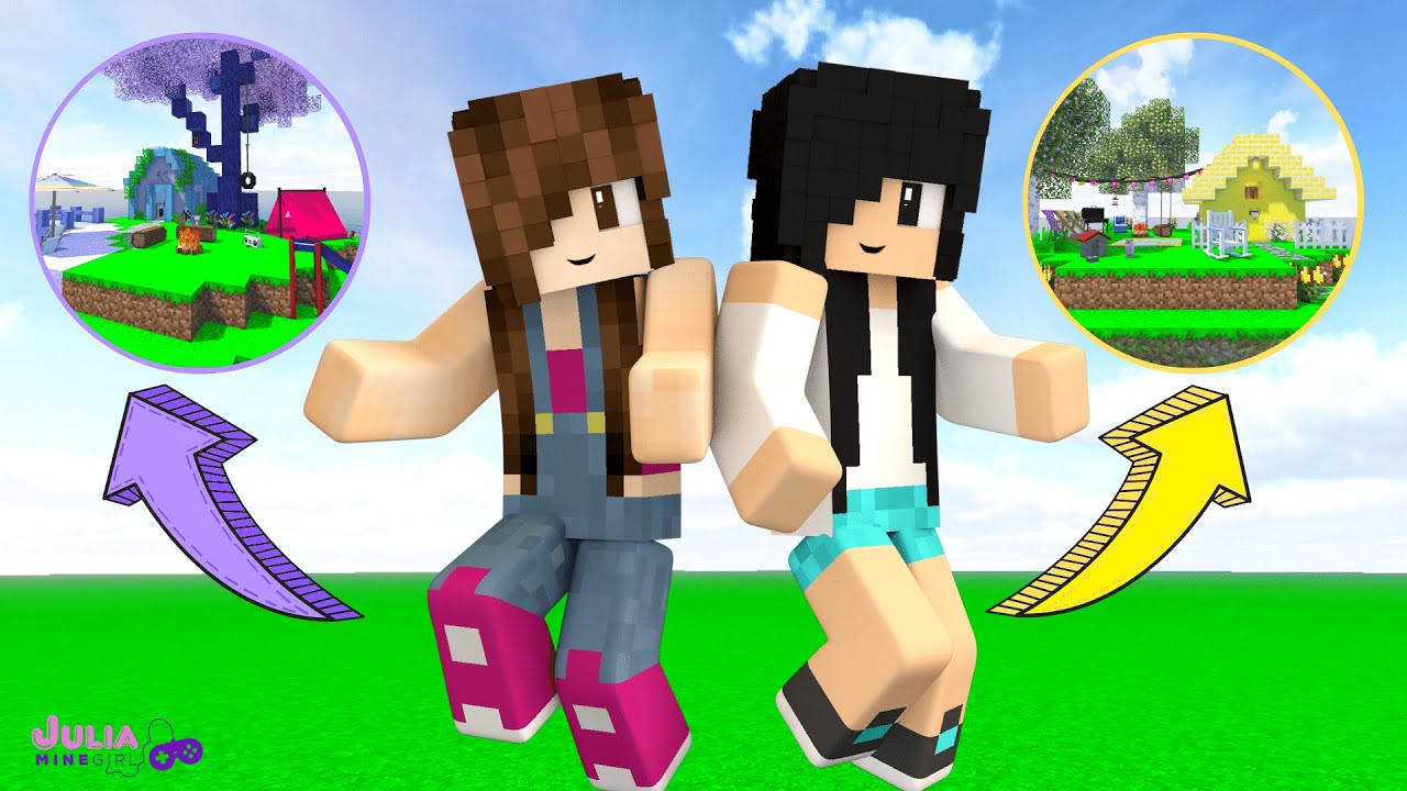 Desafios Minegirl - QUAL &Eacute; A MELHOR ILHA NO MINECRAFT?