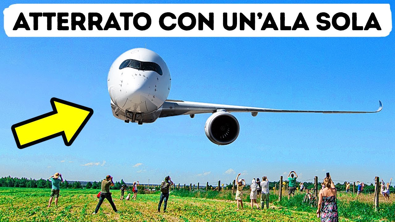 L’Aereo che Atterrò con un’Ala Sola