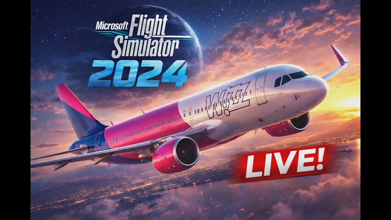 Microsoft Flight Simulator 2024 #37 | Wizzair: Frankfurt EDDF-Lublin EPLB