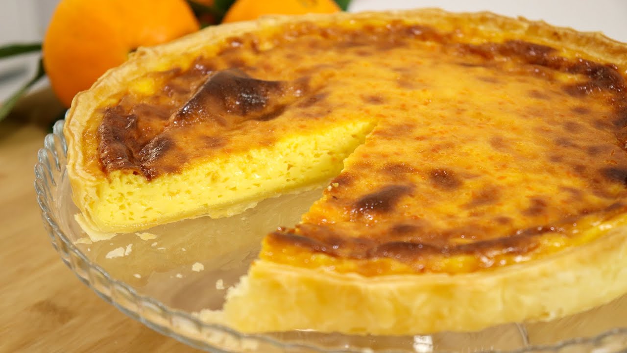 Receita de Tarte de Laranja com Leite Condensado