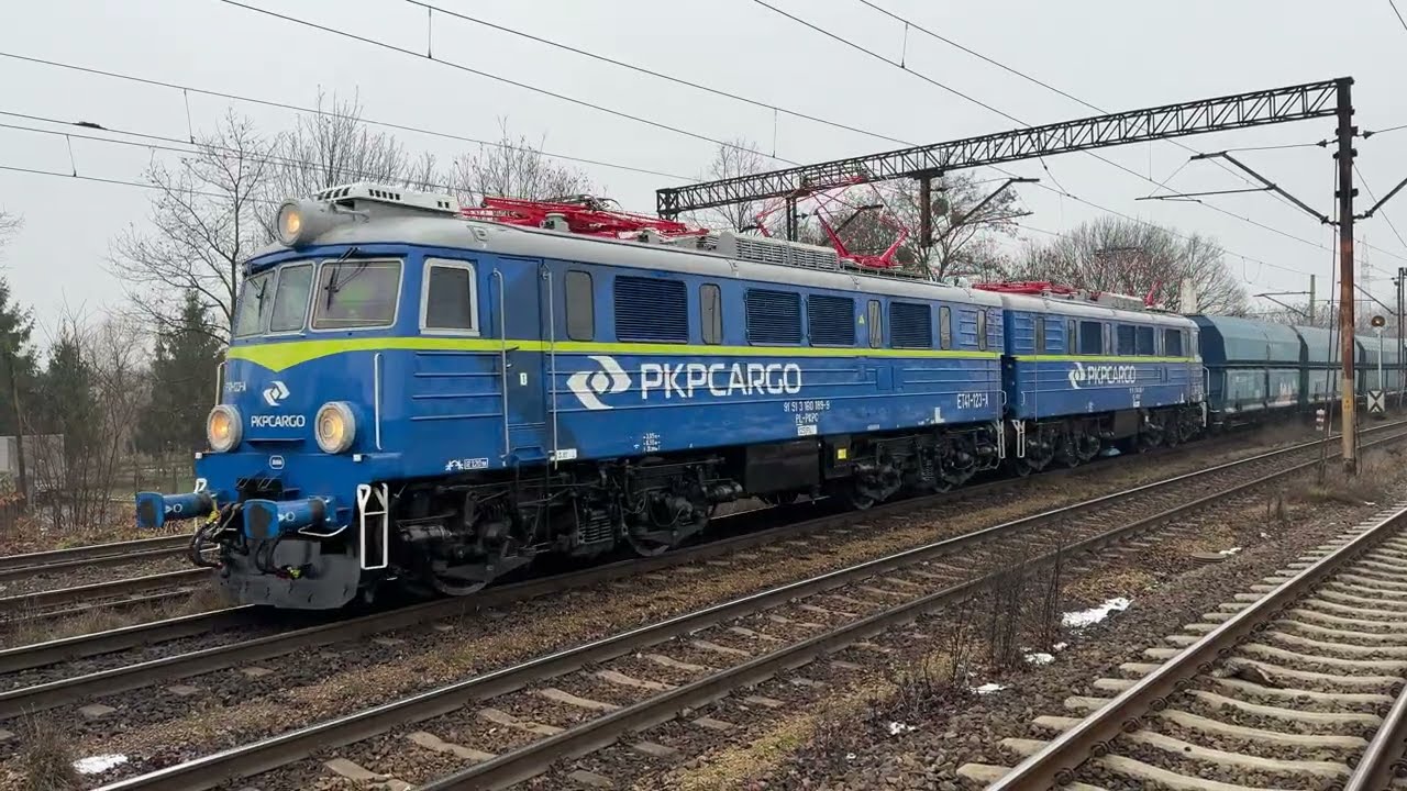 ET41-123 PKP CARGO w kierunku Sławięcic 01.2026 Kędzierzyn-Koźle