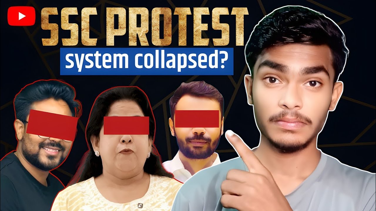 SSC CGL Exams Cancelled | Students Protested | Vishwaguru..?