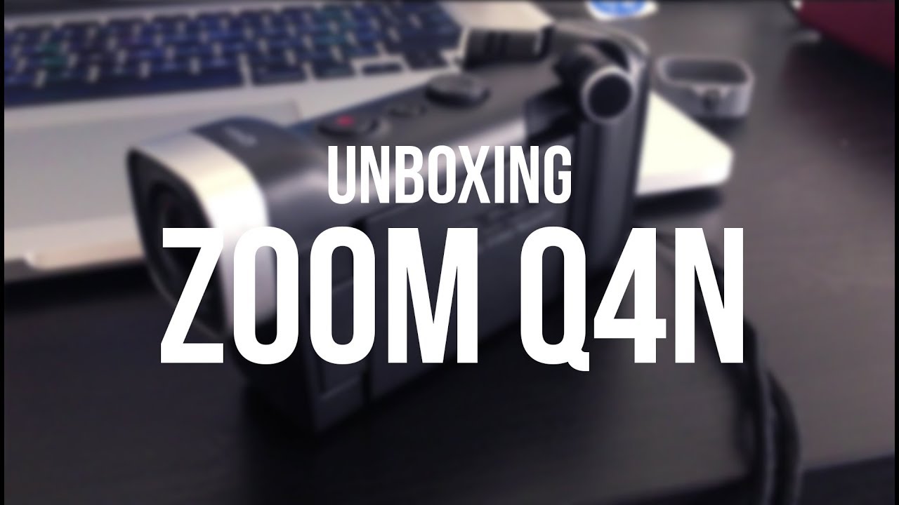 Unboxing Zoom Q4n + Test